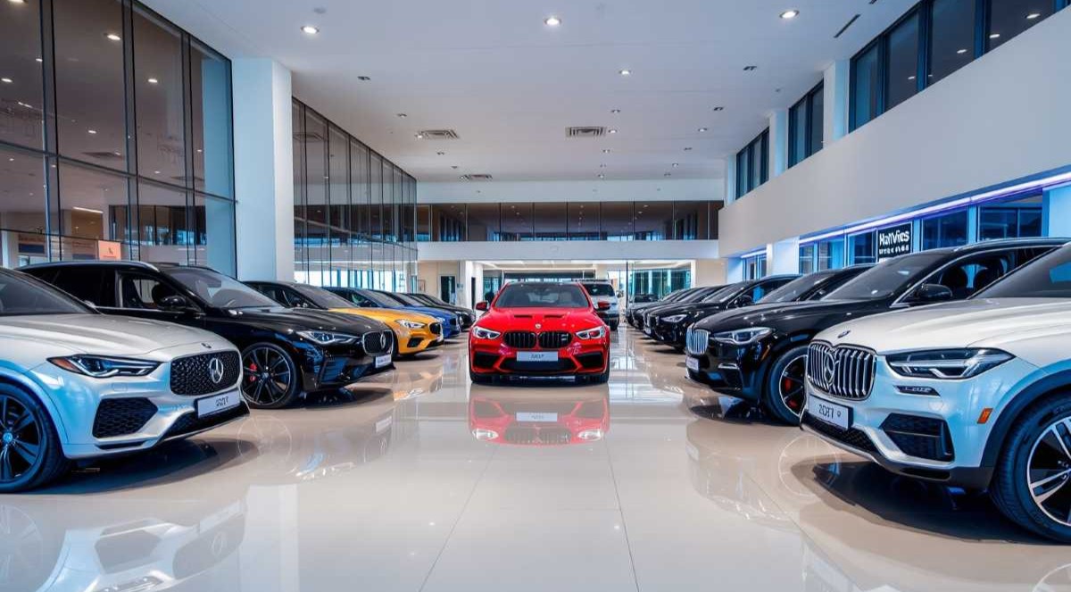 Premium vehicle showcase